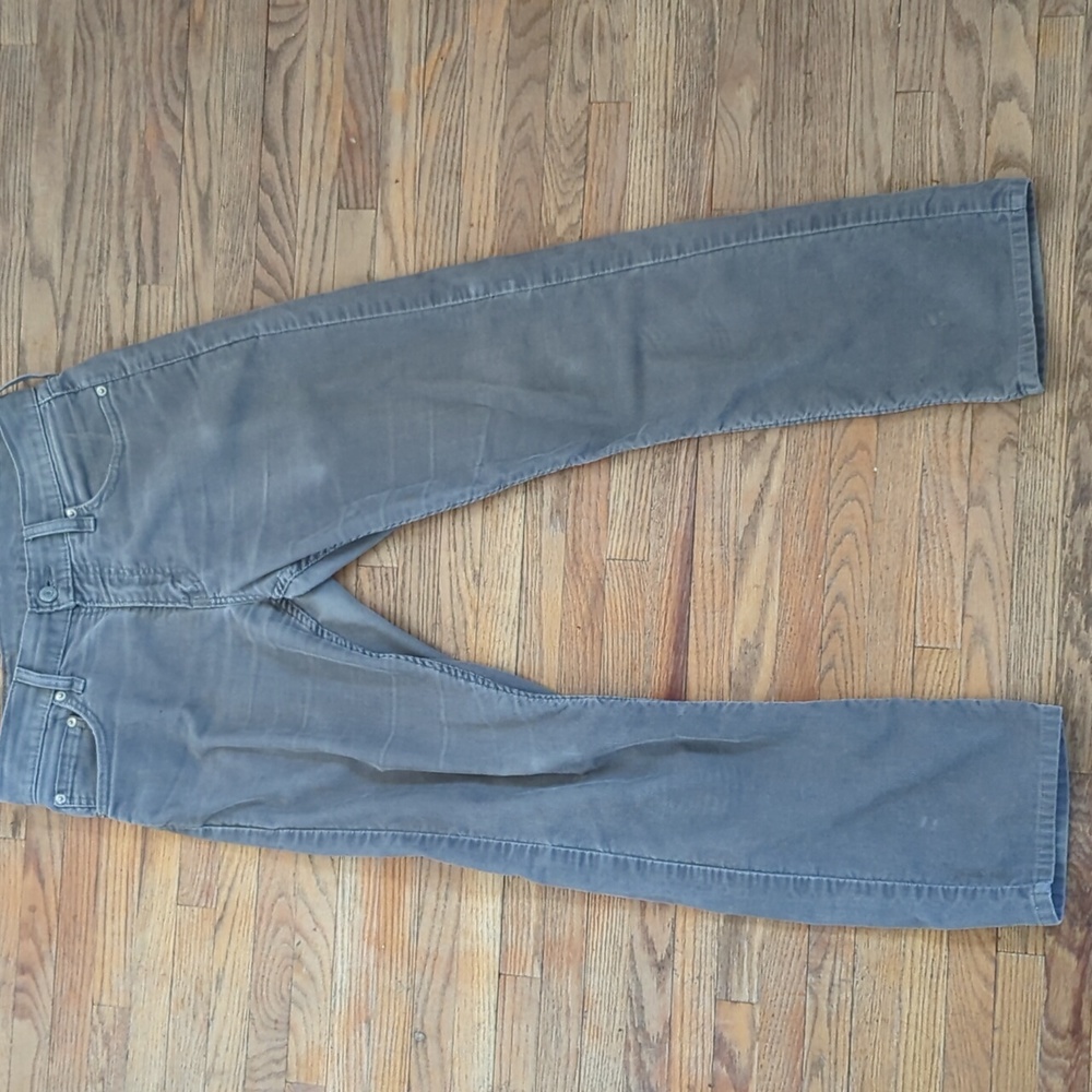 Levi's 514 Grey Corduroy, Men 30 x 32